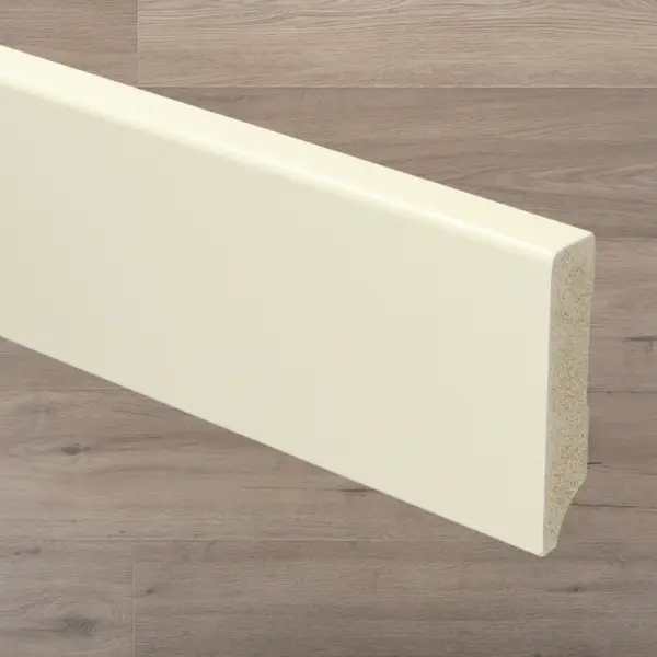 MDF MODERNE PLINT 70X15 VOORGELAKT RAL 9001