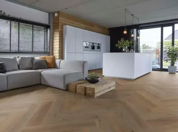 FLOORLIFE - YUP LEYTON HERRINGBONE - SMOKY - Afbeelding 13