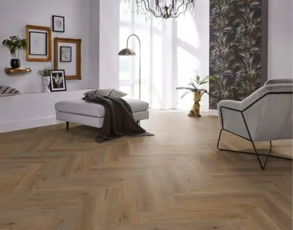 FLOORLIFE - YUP LEYTON HERRINGBONE - SMOKY - Afbeelding 6