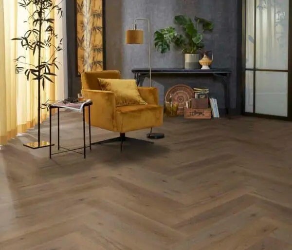 FLOORLIFE - YUP LEYTON HERRINGBONE - SMOKY - Afbeelding 4