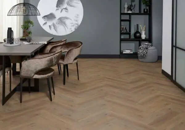 FLOORLIFE - YUP LEYTON HERRINGBONE - SMOKY - Afbeelding 3