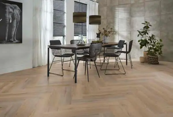 FLOORLIFE - YUP LEYTON HERRINGBONE - NATURAL OAK - Afbeelding 10