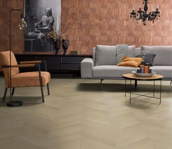FLOORLIFE - YUP FULHAM CHEVRON - NATURAL OAK - Afbeelding 5