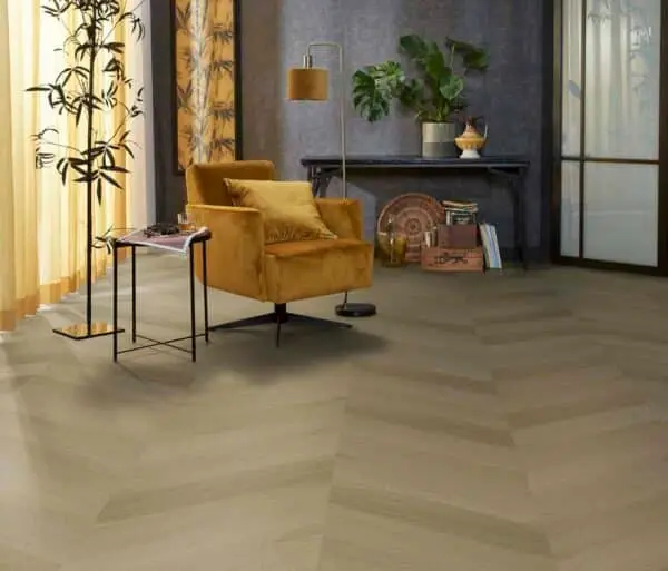 FLOORLIFE - YUP FULHAM CHEVRON - WARM OAK - Afbeelding 4