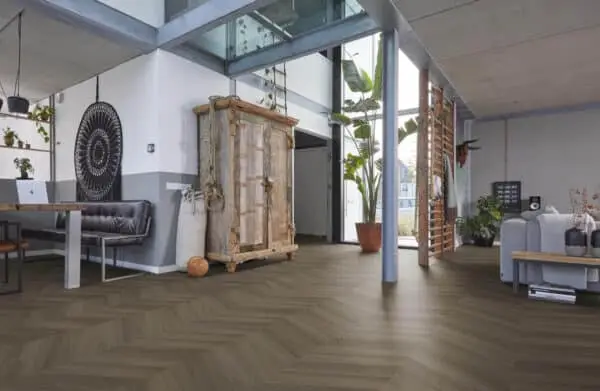 FLOORLIFE - YUP FULHAM CHEVRON - BROWN - Afbeelding 12