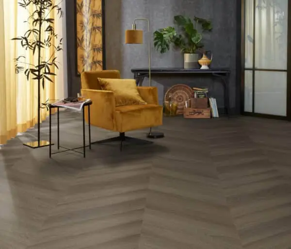 FLOORLIFE - YUP FULHAM CHEVRON - BROWN - Afbeelding 3