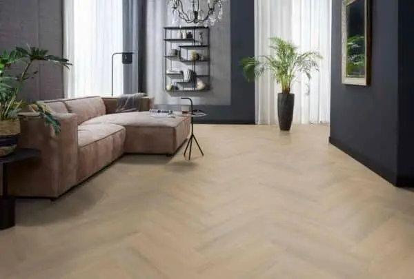 FLOORLIFE - YUP SUTTON HERRINGBONE - WARM BEIGE - Afbeelding 12