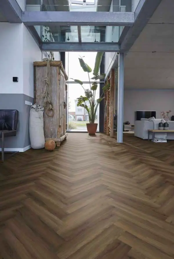 FLOORLIFE - YUP HERRINGBONE - WARM BROWN - Afbeelding 11