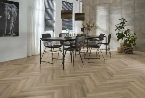 FLOORLIFE - YUP HERRINGBONE - LIGHT BROWN - Afbeelding 10