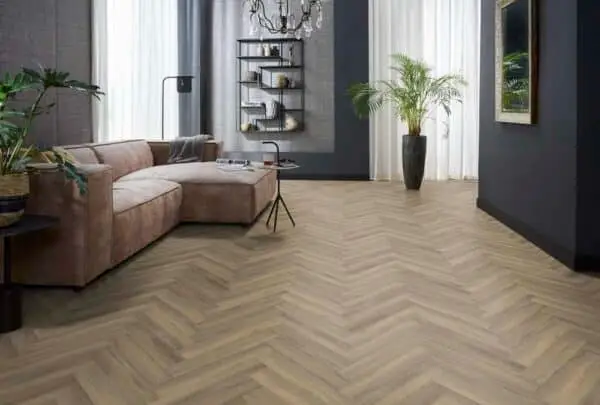 FLOORLIFE - YUP HERRINGBONE - LIGHT BROWN - Afbeelding 7