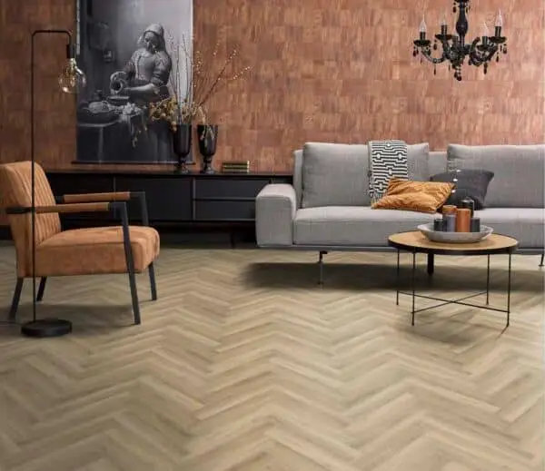 FLOORLIFE - YUP HERRINGBONE - BEIGE - Afbeelding 5