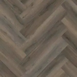 FLOORLIFE - YUP HERRINGBONE - DARK GREY