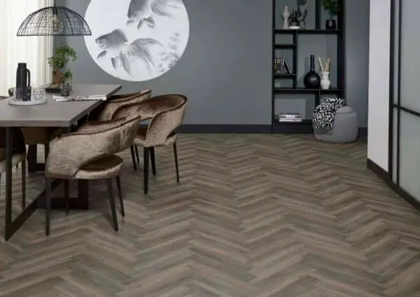 FLOORLIFE - YUP HERRINGBONE - DARK GREY - Afbeelding 3